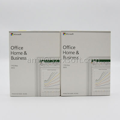 Microsoft Office 2019 Home And Business Retail Box For PC
